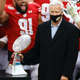 Illustration for article titled Wisconsin’s QB didn’t drop the Mayo Bowl trophy, the cheap-ass thing broke in his hand